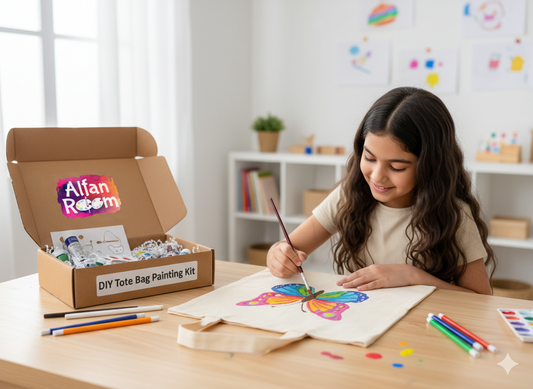 DIY Tote Bag Painting & Decorating Kit