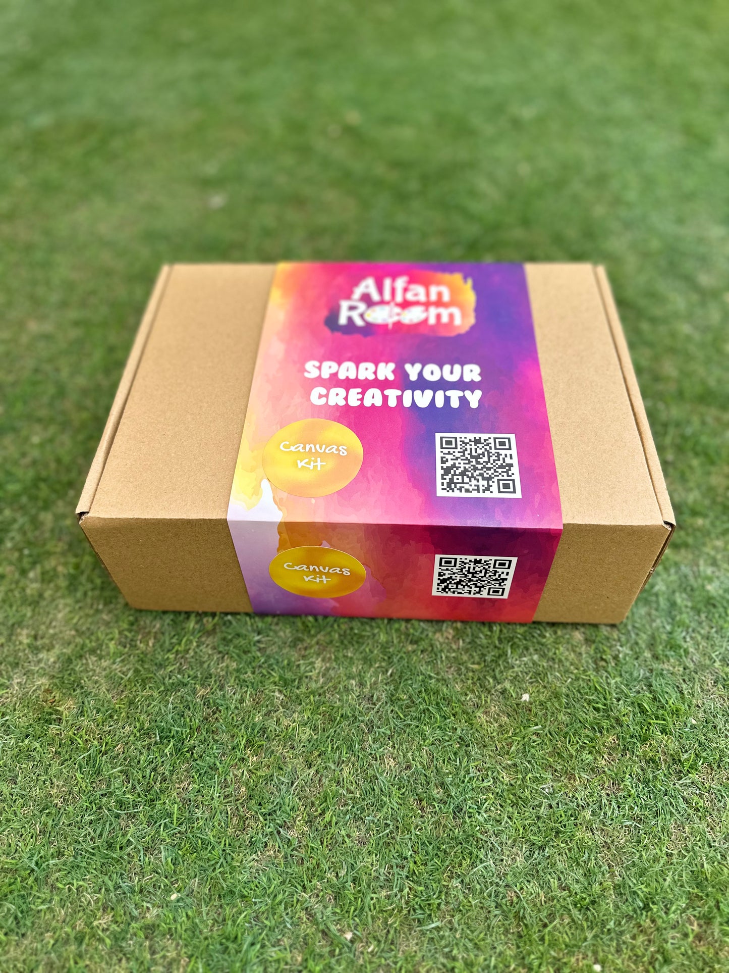 مجموعة تلوين فنية متكاملة على القماش