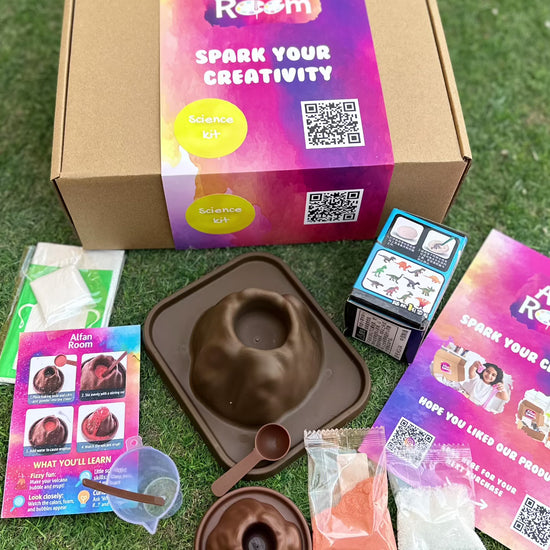 Alfan Room DIY Science Craft Kit Art STEM Kit Kids Fun Activities Reel