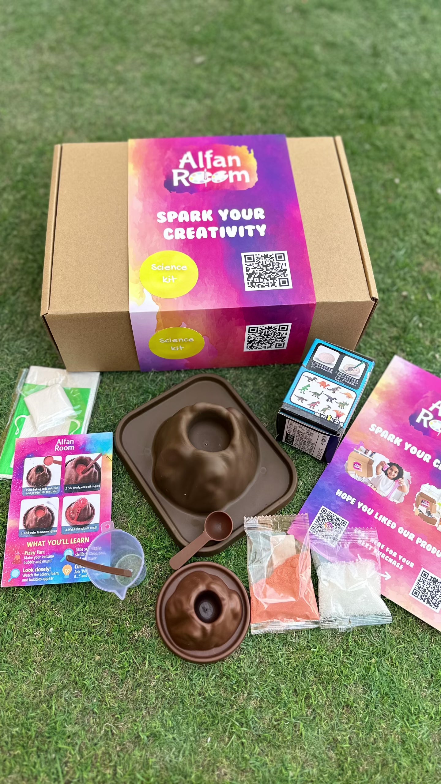 Alfan Room DIY Science Craft Kit Art STEM Kit Kids Fun Activities Reel