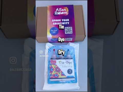 Alfan Room Tie Dye Activity Kit