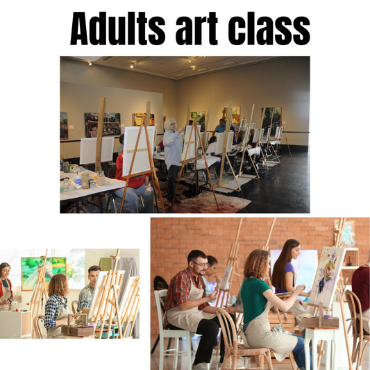 2 Hour Art Class - Adults - AlfanRoom