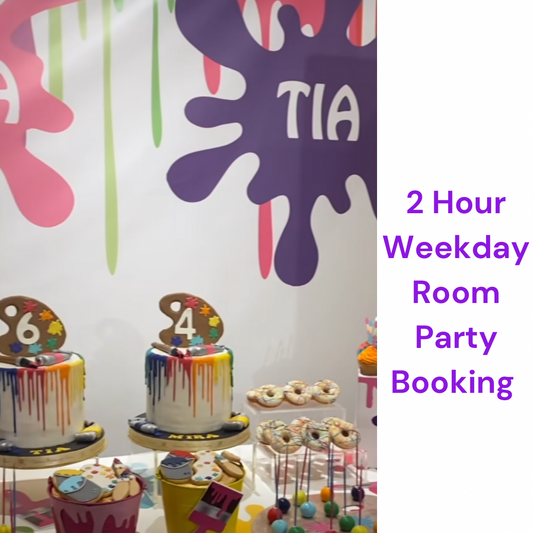 2 hour Weekday Party room Booking - AlfanRoom